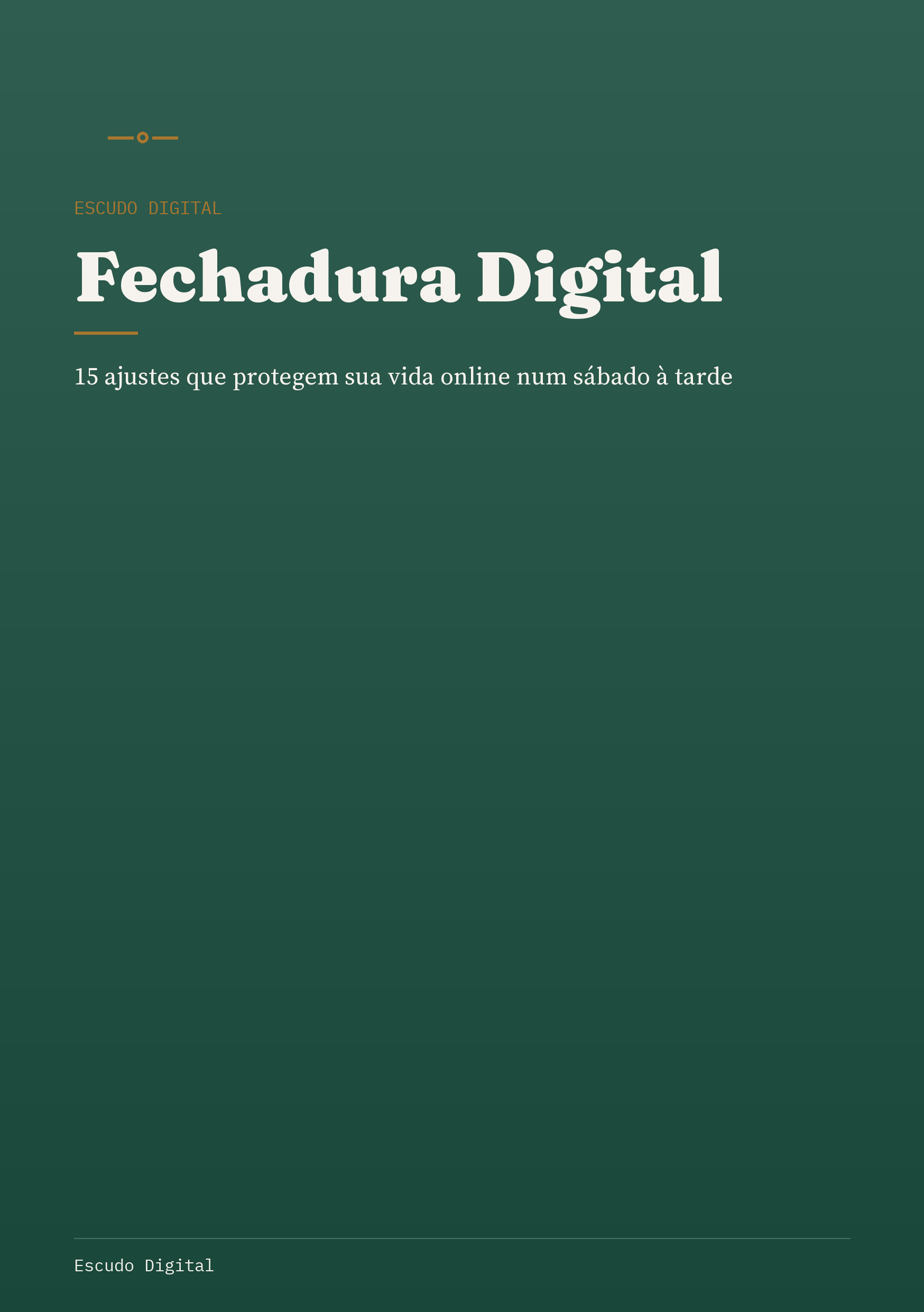 Capa do Fechadura Digital